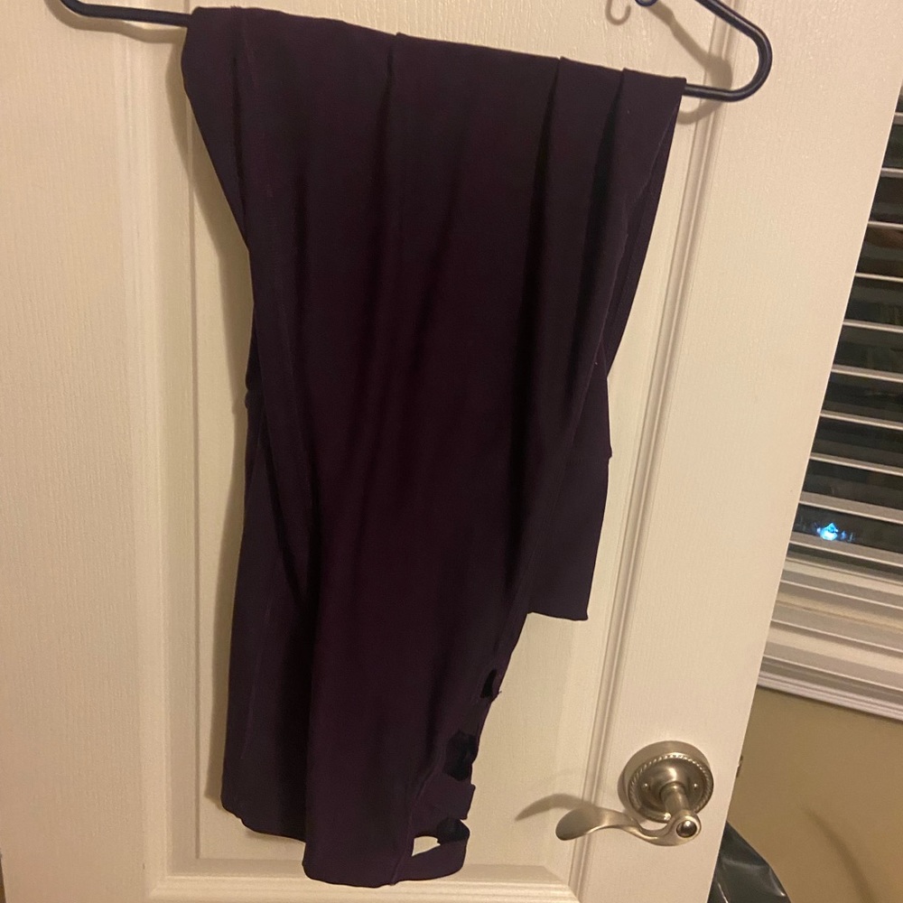 Womens plus size capri work out pants